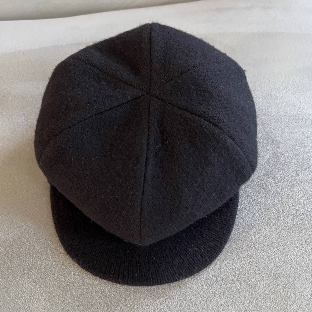 Polo Ralph Lauren Men Black Wool Flat Cap - Picture 3 of 12